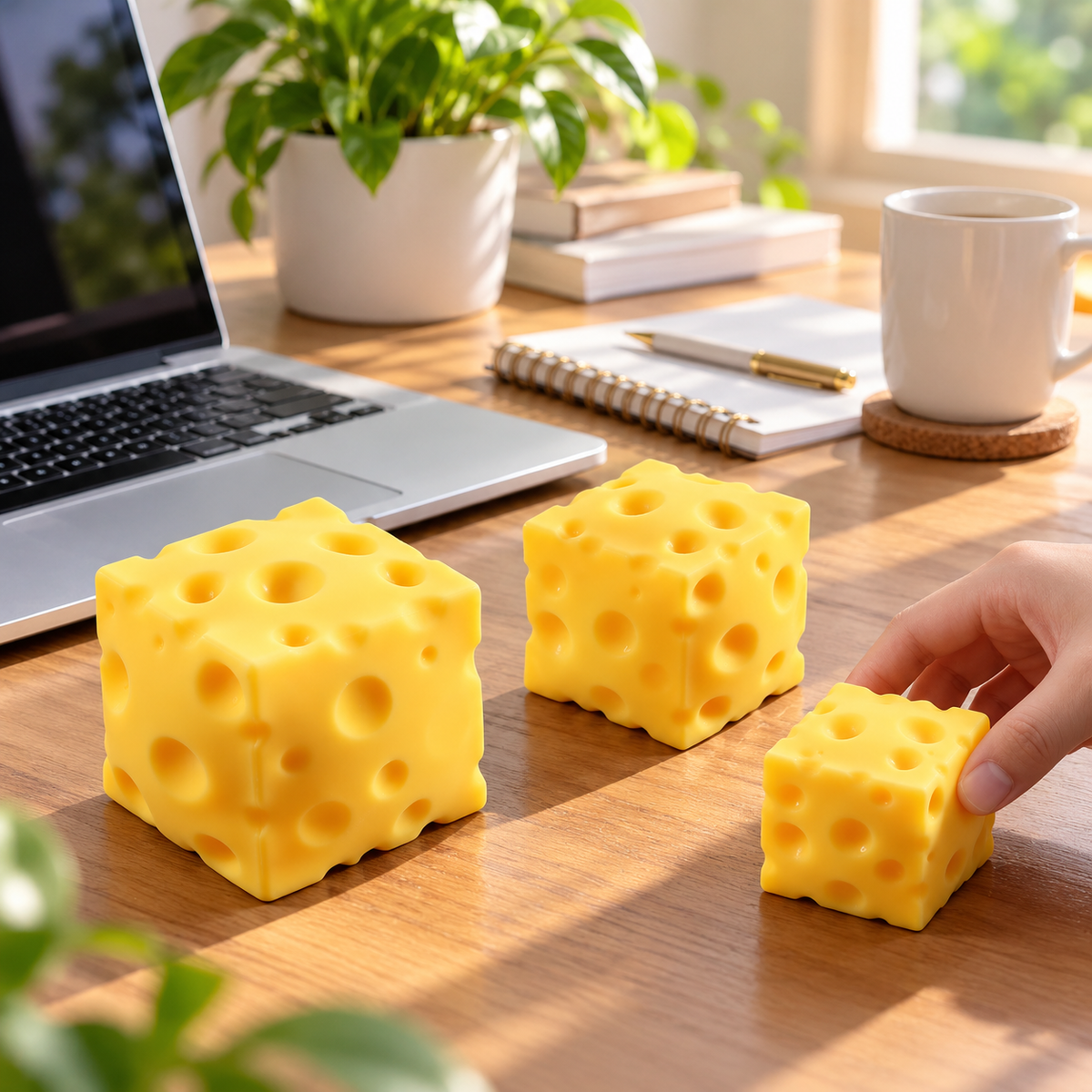 Cheese Cube Squishy