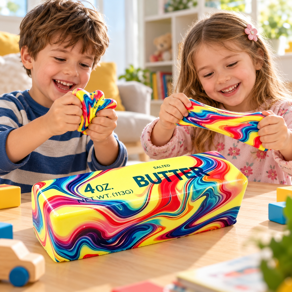 Rainbow Butter Squishy