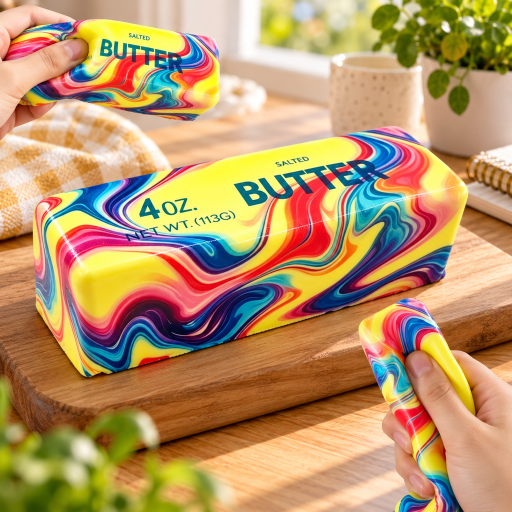 Rainbow Butter Squishy